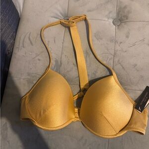 Victoria's Secret Shimmering Gold Bra